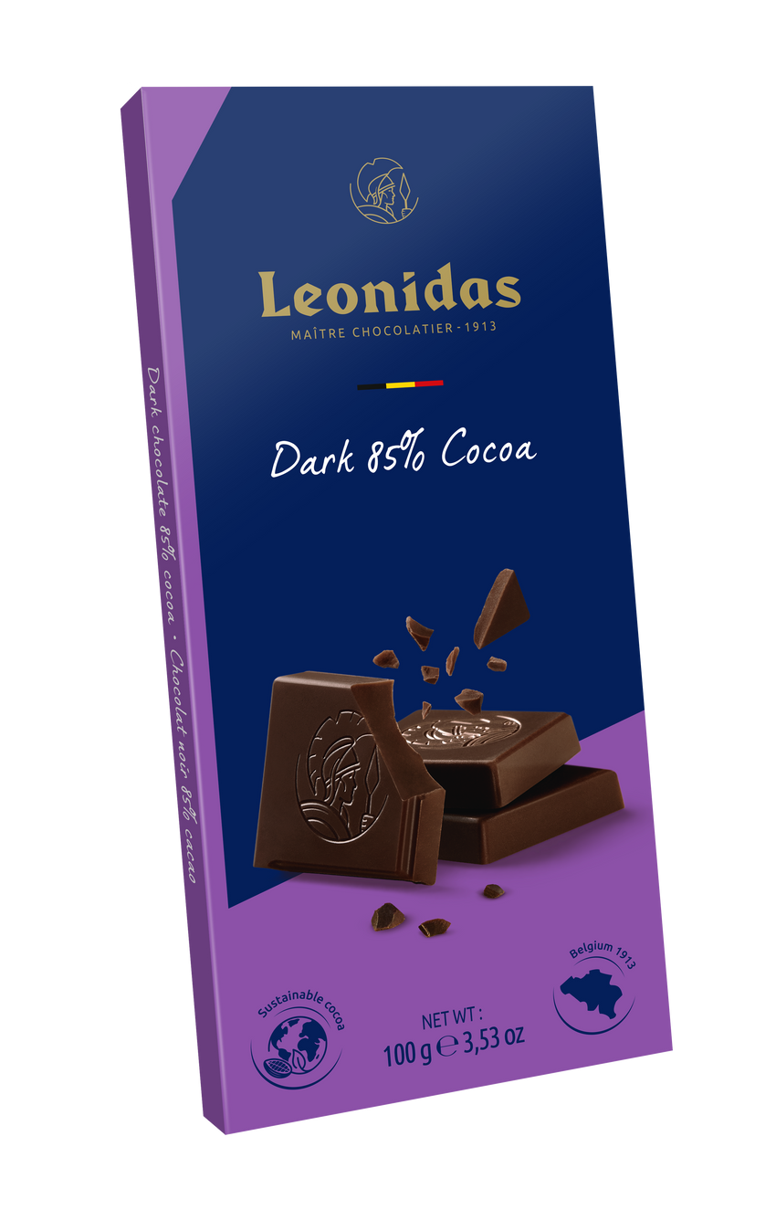Tabletă ciocolată neagră 85% cacao, 100grame