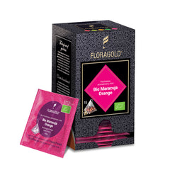 BIO Maracuja Orange- ceai Floragold cu gust de fructul pasiunii si portocala