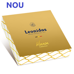 Manon Collection îmbracă un mix de praline fine din gama Manon, cu diverse arome și cremă aerată de unt, printre care și două sortimente noi: Manon Nougatine și Manon Raspberry