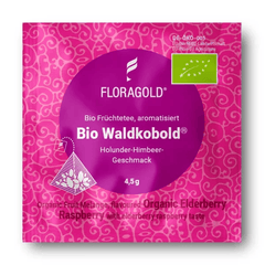 BIO Waldkobold- ceai Floragold cu gust de soc si zmeura