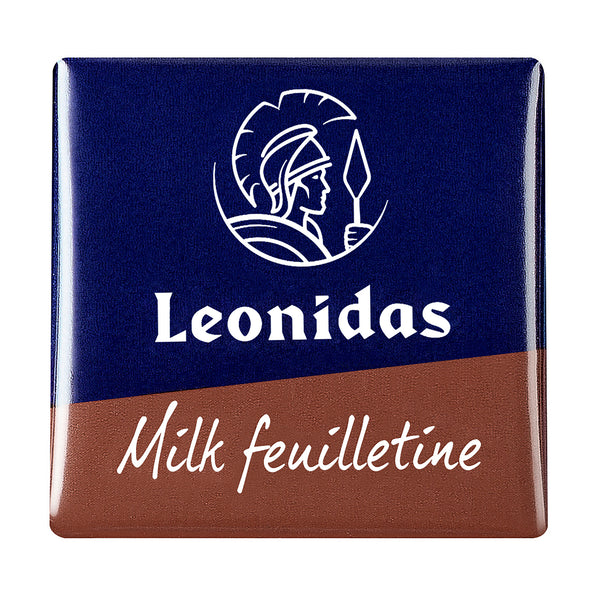 Napolitain Feuilletine, ciocolată cu lapte