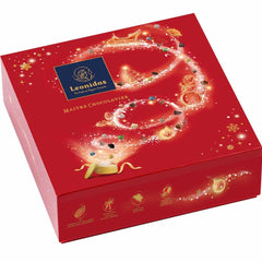 Cutie Santiago Christmas , 40 praline asortate. DIMENSIUNI: 19 x 19 x 6.7cm